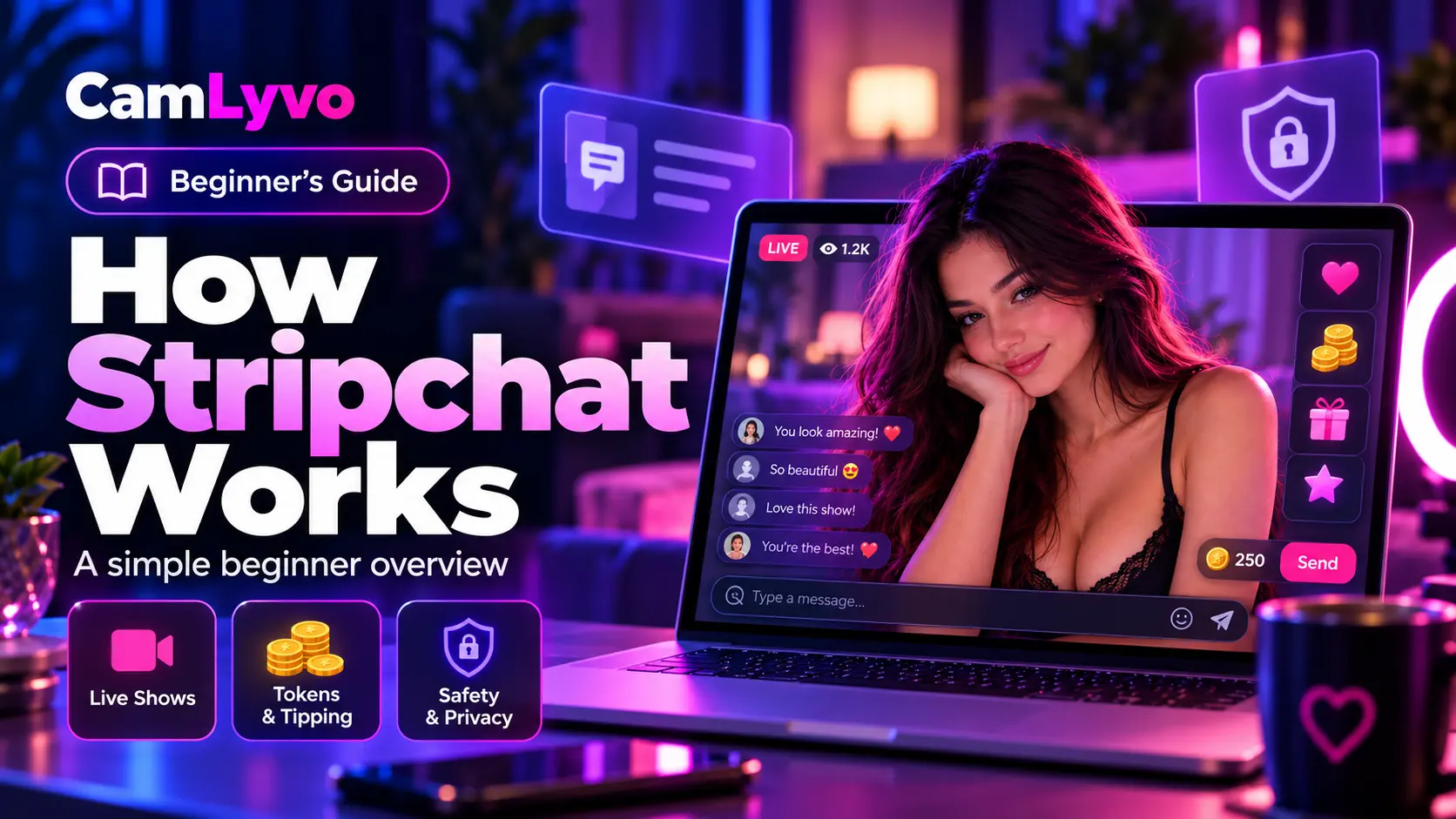 How Stripchat works beginner guide